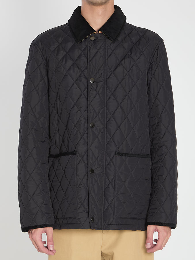 Burberry Quilted Jacket Black