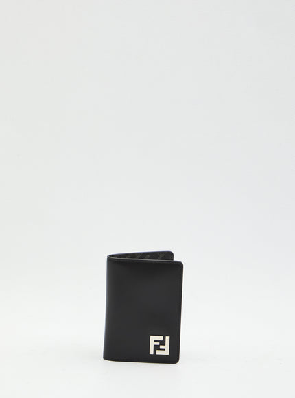 Fendi Squared Ff Card Holder QT Black
