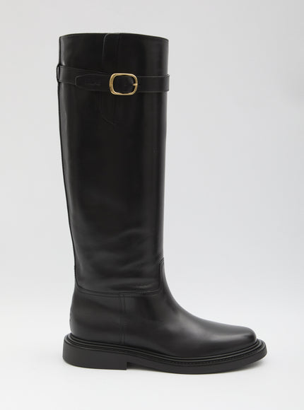 Celine Université High Boot Black
