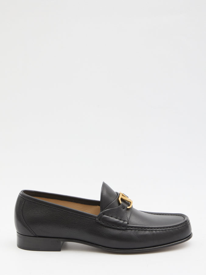 Valentino Garavani Vlogo Signature Loafers Black