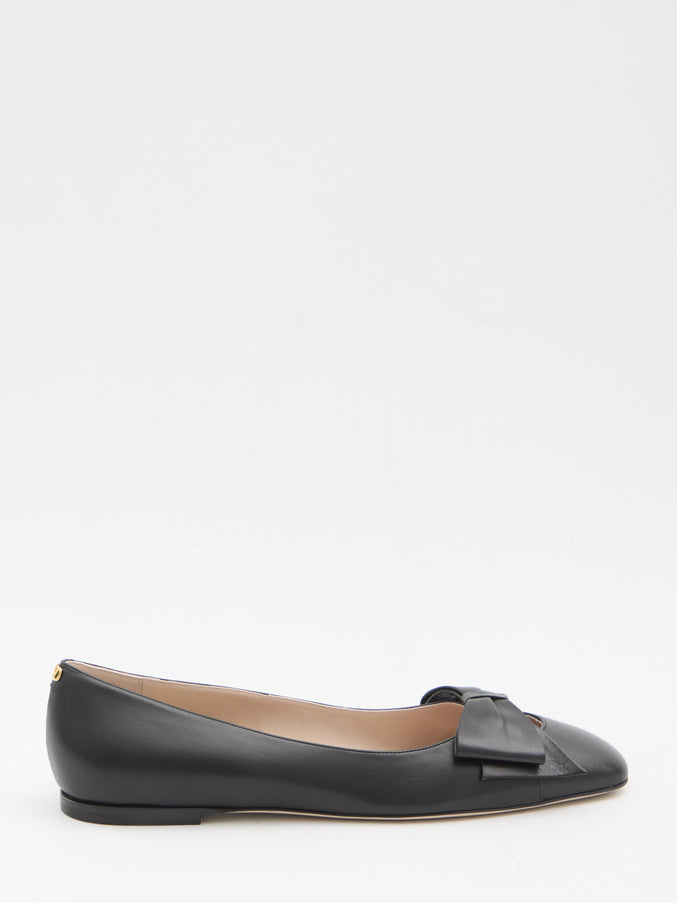 Valentino Garavani Bowow Ballerina Flats Black