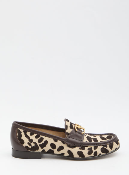 Valentino Garavani Vlogo Signature Loafers Brown