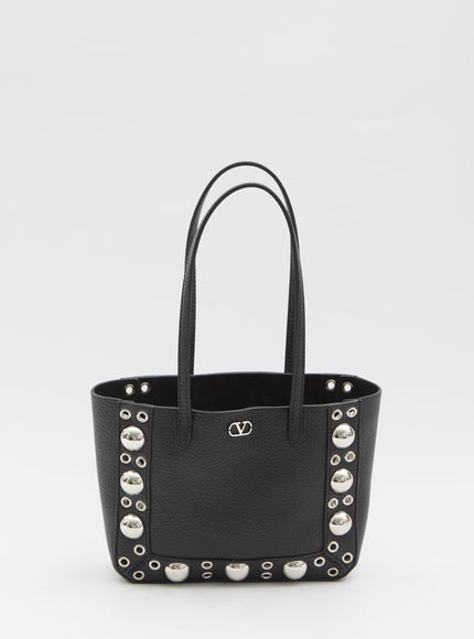 Valentino Garavani Nellcote Mini Shopping Bag QT Black