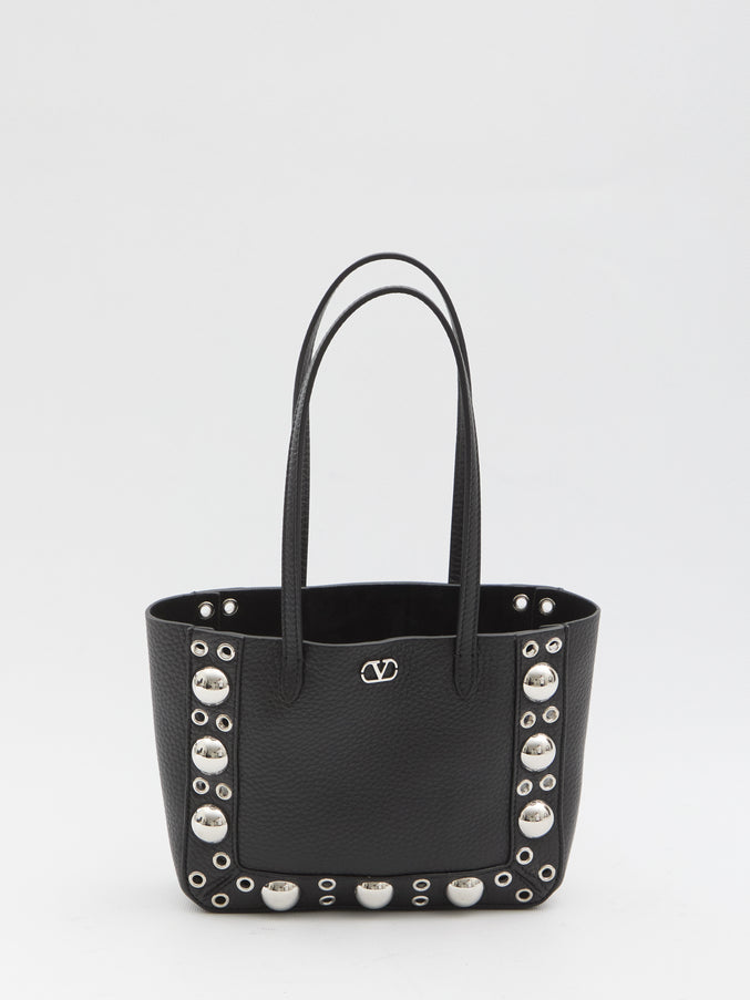 Valentino Garavani Nellcote Mini Shopping Bag QT Black