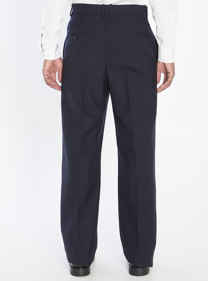 Saint Laurent Chiné Wool Trousers