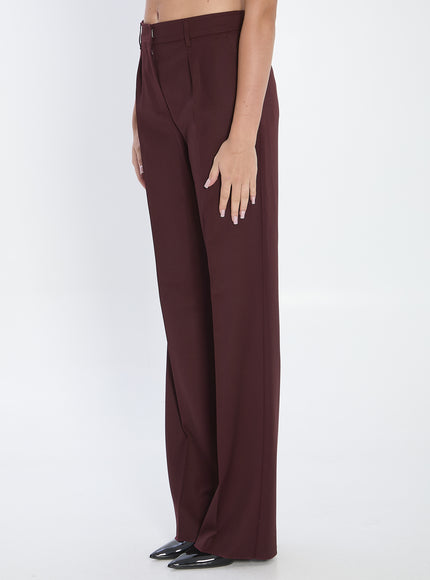 Max Mara Cannes Trousers In Virgin Wool
