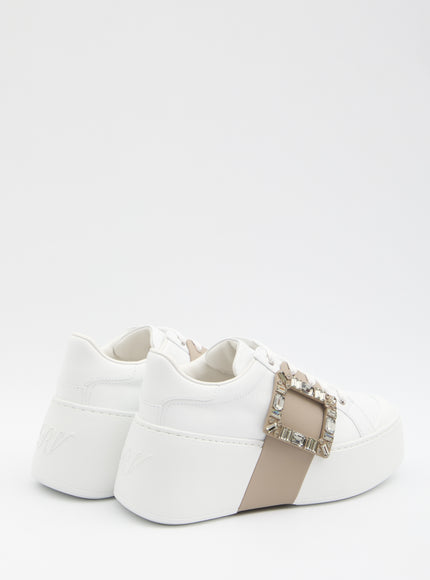 Roger Vivier Viv' Skate Sneakers In Leather Chiedi A Chatgpt