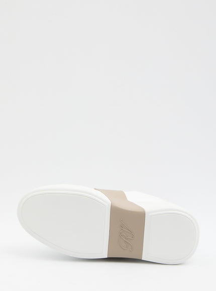 Roger Vivier Viv' Skate Sneakers In Leather Chiedi A Chatgpt