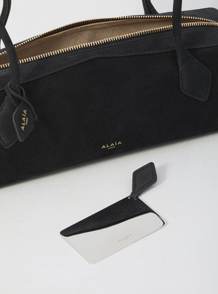 Alaia Le Teckel Medium Bag In Nubuck