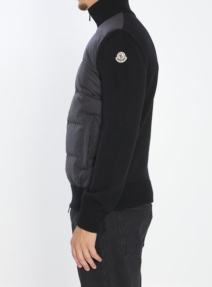 Moncler Matte Padded Cardigan