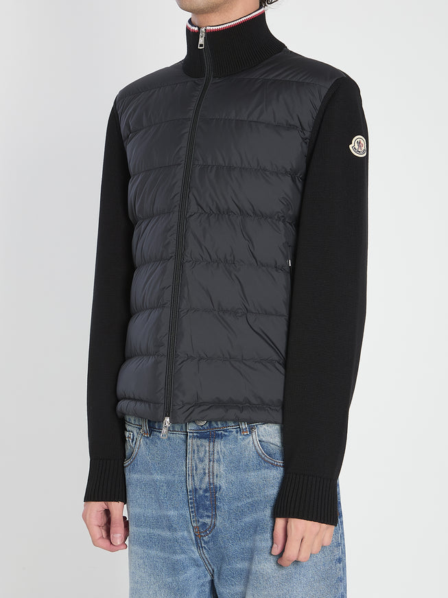 Moncler Padded Cotton Cardigan