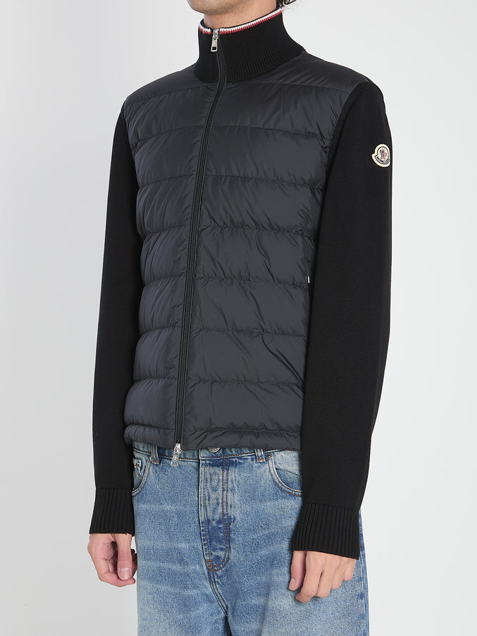Moncler Padded Cotton Cardigan