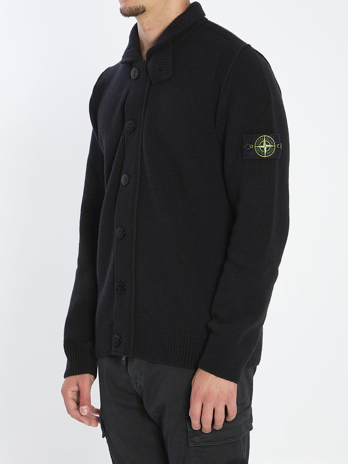 Stone Island Sweater With Felt Details