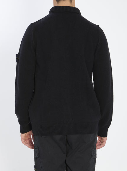 Stone Island Sweater With Felt Details