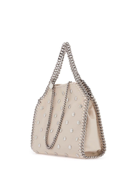 Stella McCartney mini falabella tote bag with studs