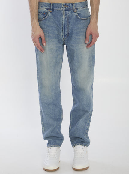 Saint Laurent Mick Jeans Light Blue