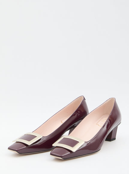 Roger Vivier Leather Slingback Pumps
