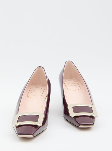 Roger Vivier Leather Slingback Pumps