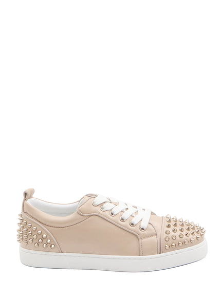 Christian Louboutin Louis Junior Spikes Sneakers Pink