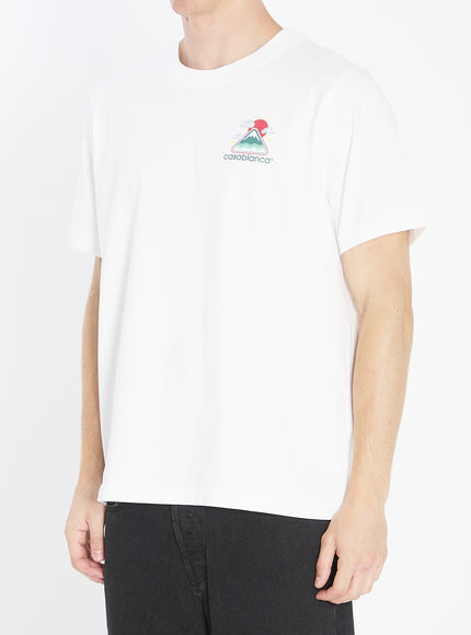 Casablanca Montagne Ondulée Printed T-shirt