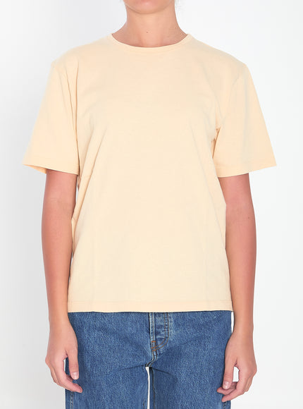 Khaite Mae T-shirt Cream