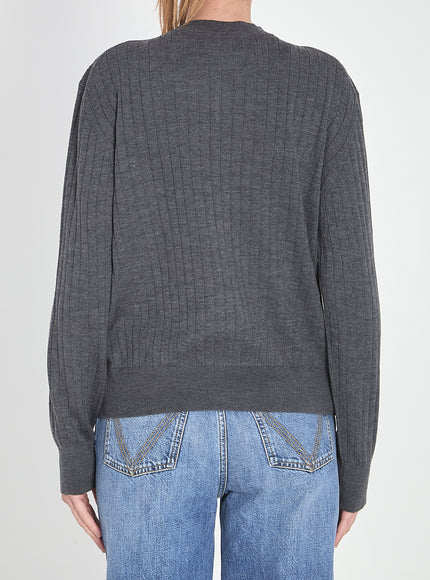 Bottega Veneta Ribbed Knit Cardigan