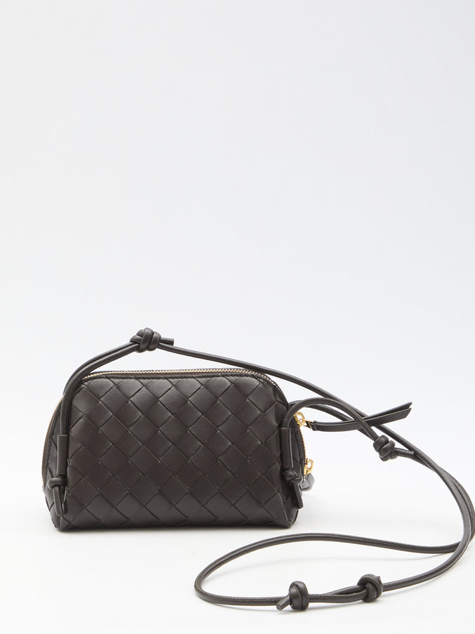 Bottega Veneta Intrecciato Concert Bag QT Brown