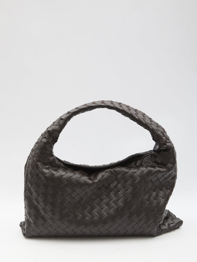 Bottega Veneta Small Hop Bag QT Brown