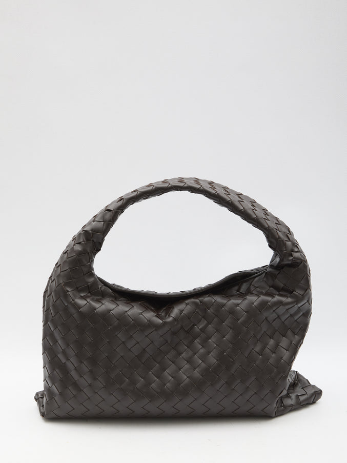 Bottega Veneta Small Hop Bag QT Brown