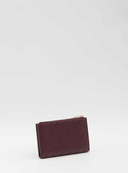 Bottega Veneta Intrecciato Bi-folod Medium Wallet