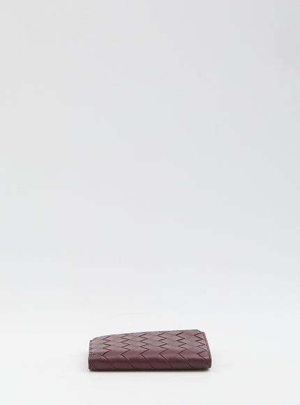 Bottega Veneta Intrecciato Bi-folod Medium Wallet