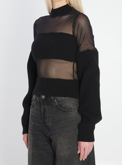 Jean Paul Gaultier Sheer-effect Sweater