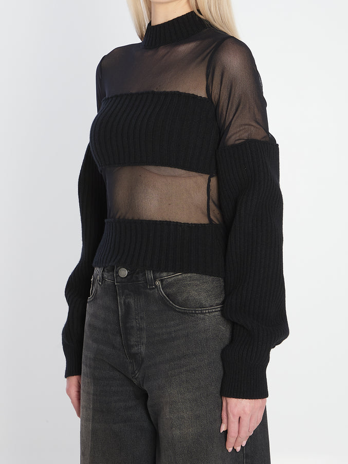 Jean Paul Gaultier Sheer-effect Sweater