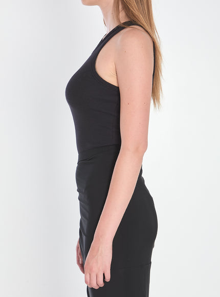 Alaia Sleeveless Bodysuit In Ribbed Viscose