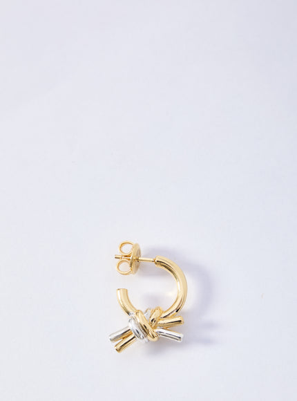 Bottega Veneta Knot Earrings