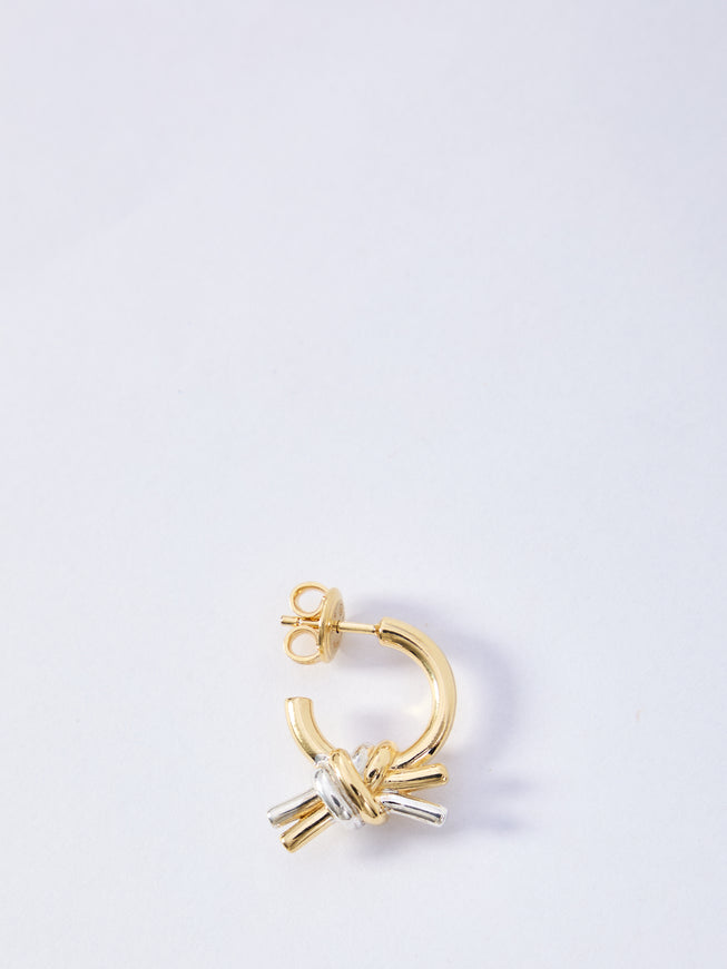 Bottega Veneta Knot Earrings