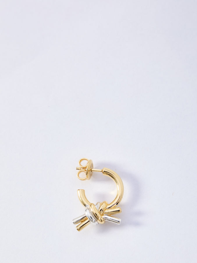Bottega Veneta Knot Earrings