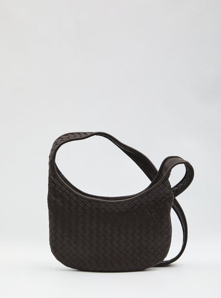 Bottega Veneta Intrecciato Crossbody Small QT Brown