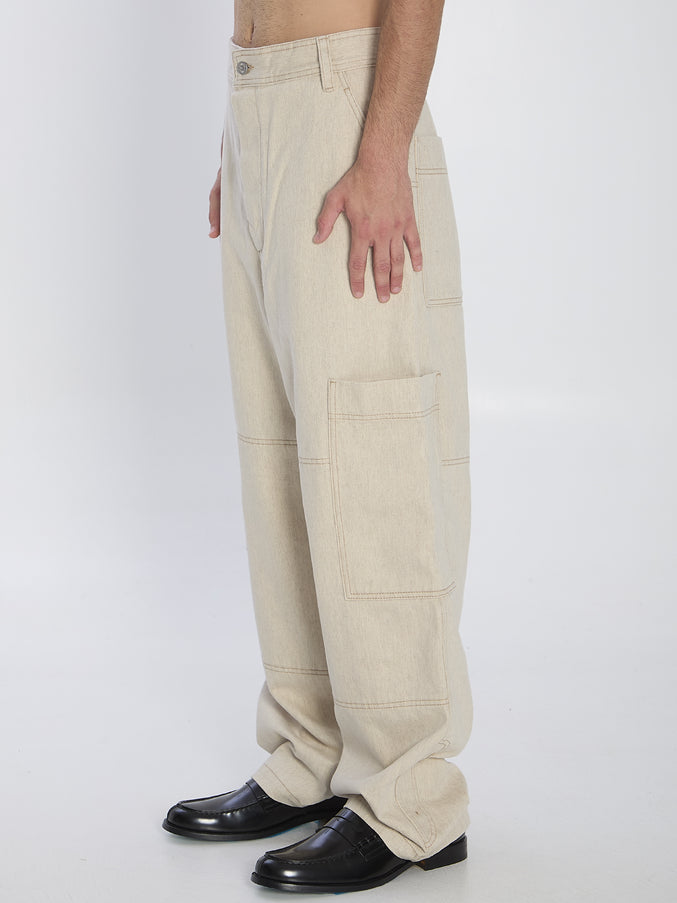 Jacquemus De-nimes Carré Cargo Pants