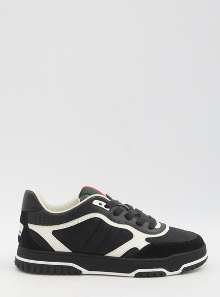 Gucci Gucci Re-web Sneakers Black