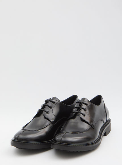 Saint Laurent Derby Lino In Smooth Leather