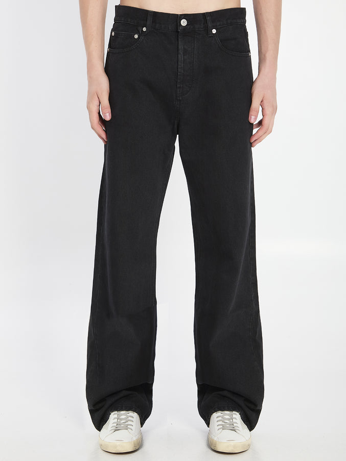 Jacquemus De-nimes Denim Pants Black