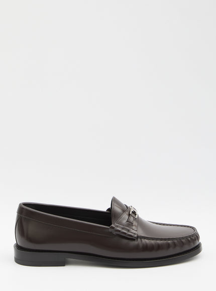 Celine Triomphe Luco Loafer Brown