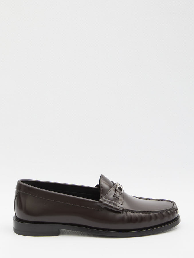 Celine Triomphe Luco Loafer Brown