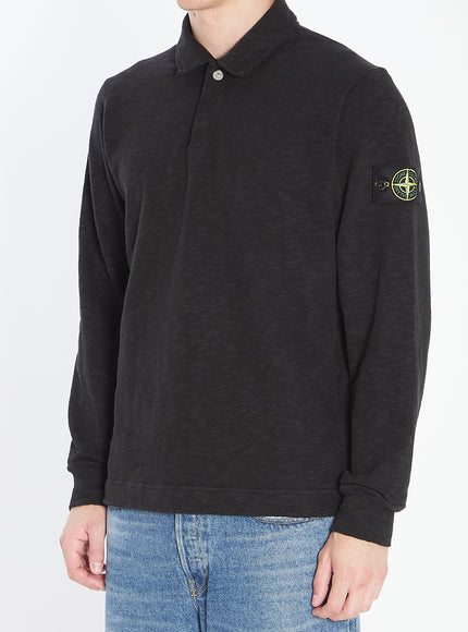 Stone Island Long-sleeve Polo Shirt