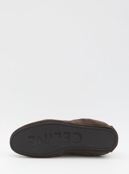Celine Triomphe Loafer With Elastic Insert