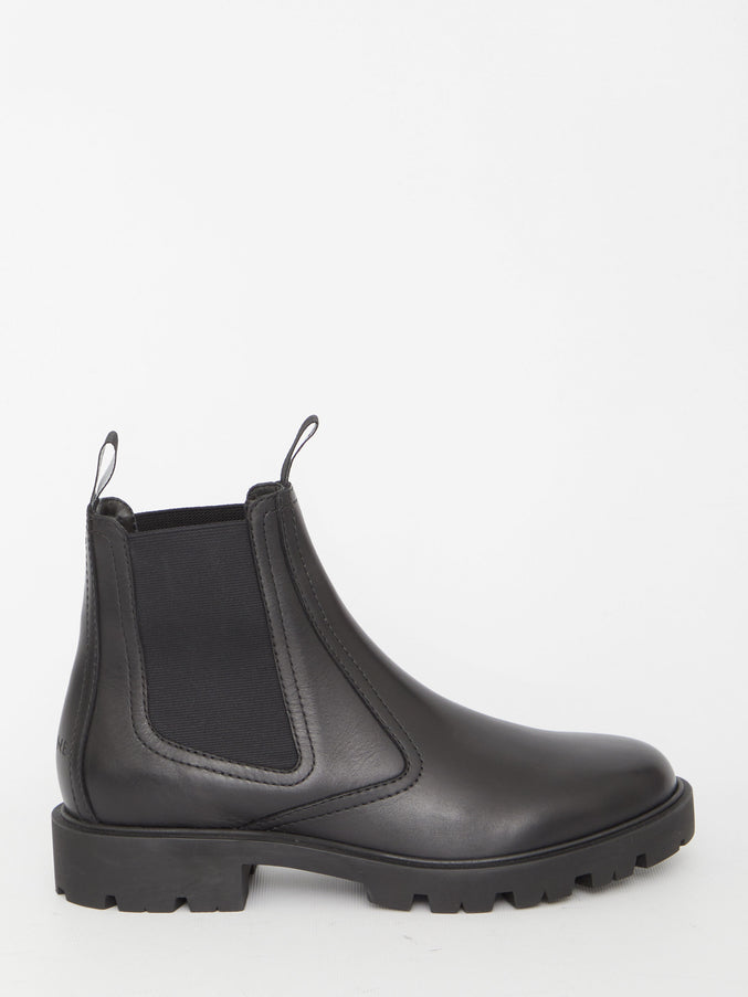 Celine Margaret Chelsea Boots Black