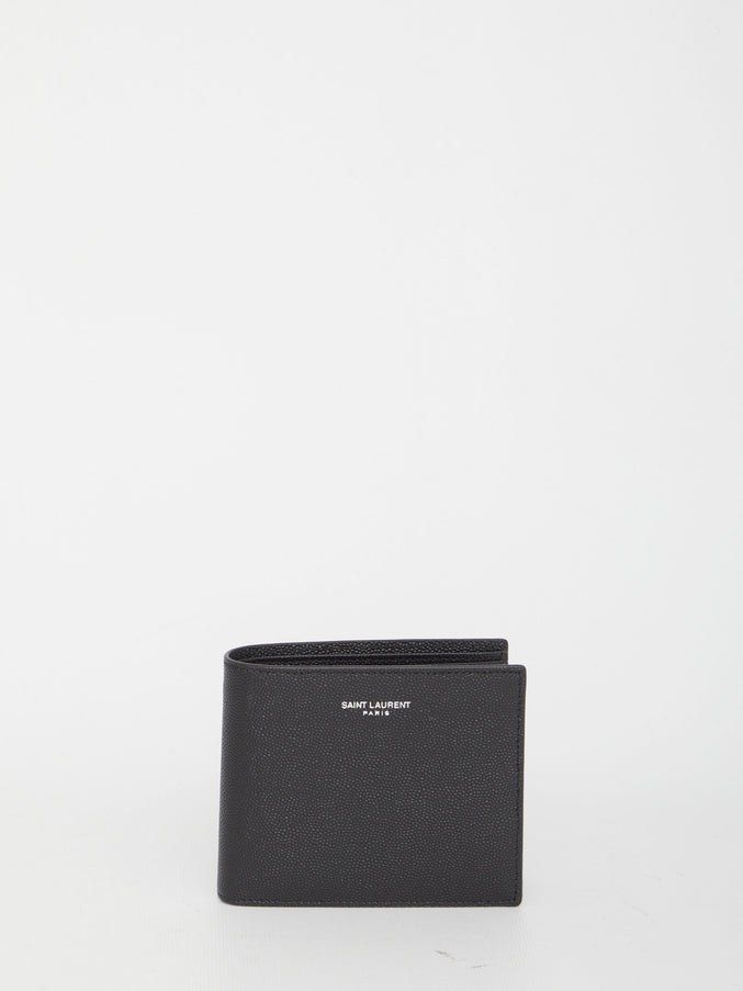 Saint Laurent East/west Wallet QT Black
