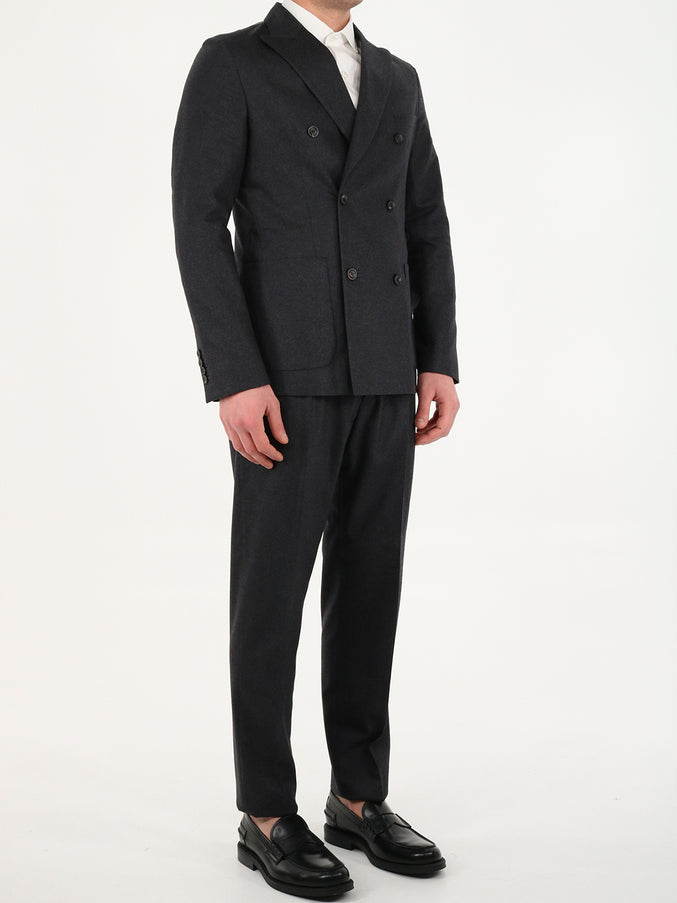 Tonello Anthracite Wool Suit