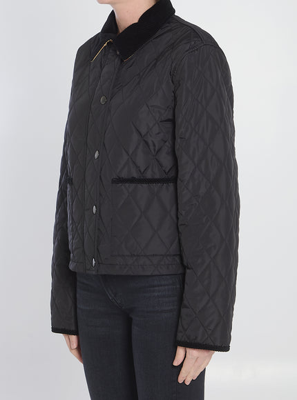 Burberry Cropped Quilted Jacket
